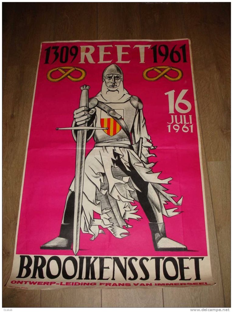 Brooikensstoet affiche 1961